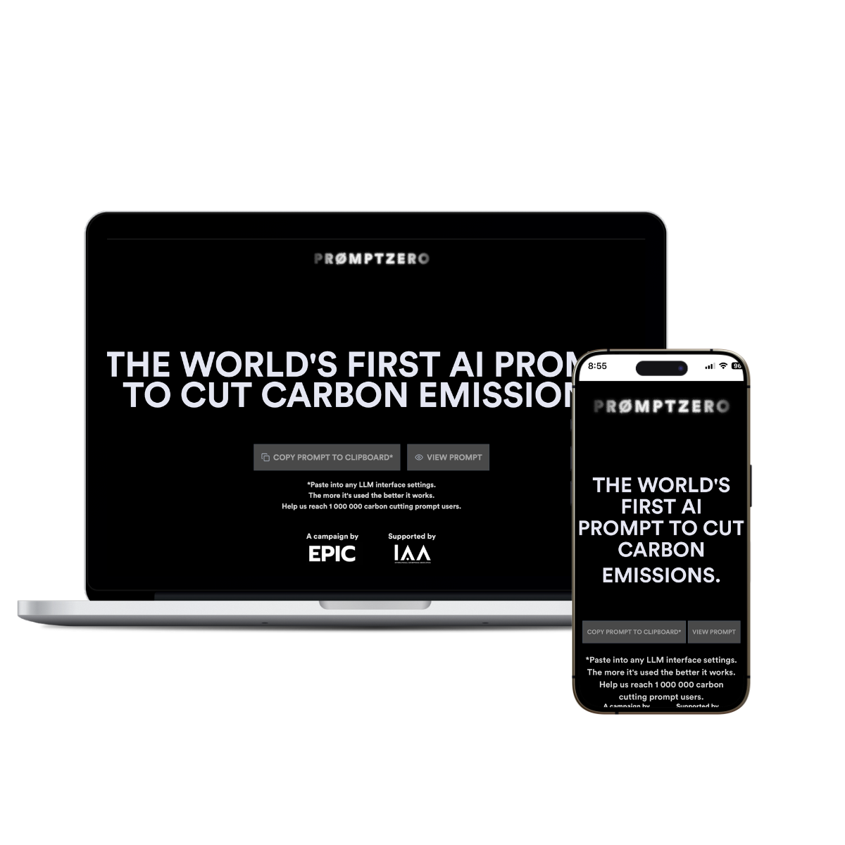 PromptZero app screenshot